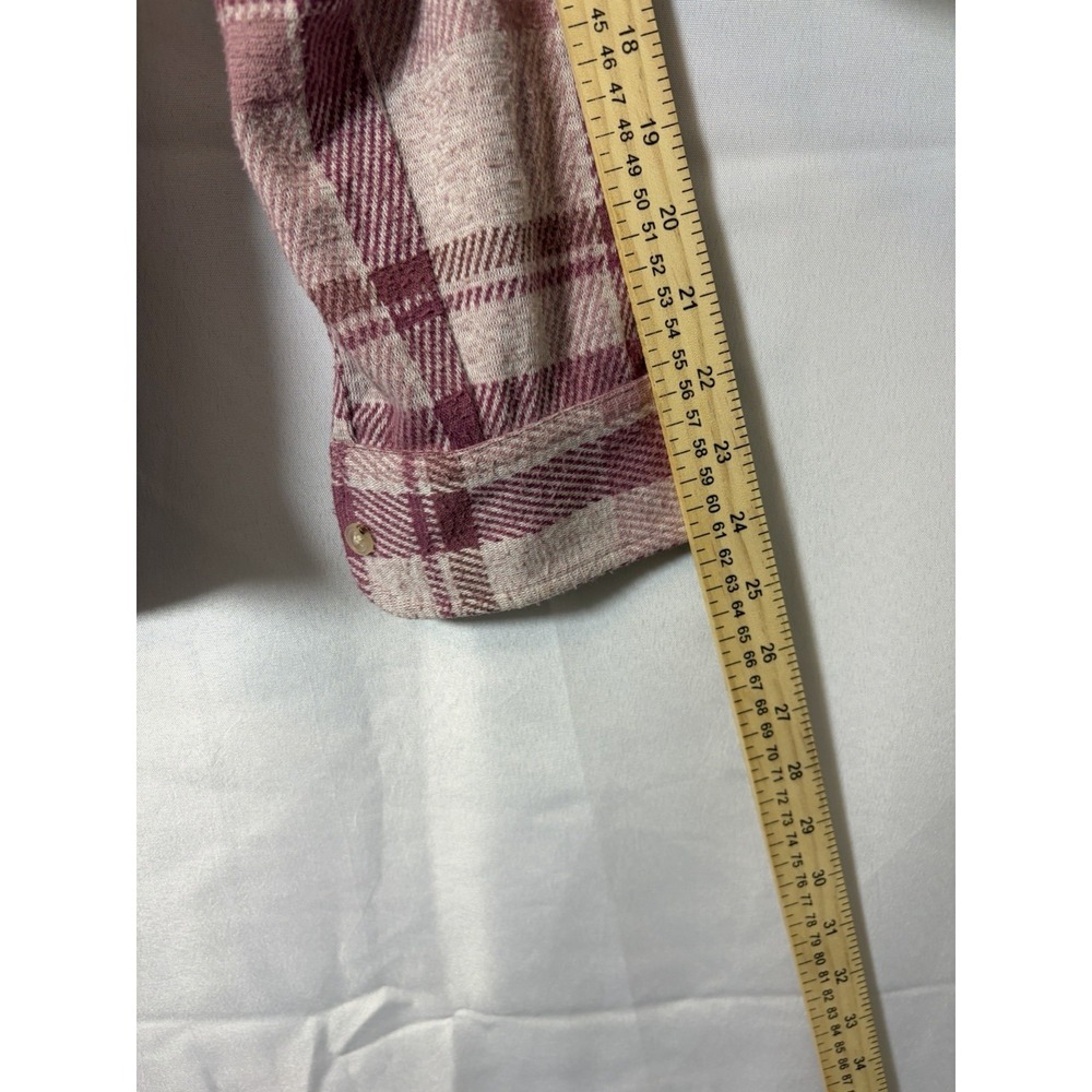 Faherty Womens Size Small The Legend Shirt In Pink Plaid Cottagecore - Picture 12 of 15